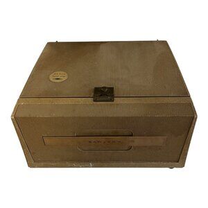 Sawyer’s 500 ER Slide Projector w/ Case Remote Vintage Mid Century Untested